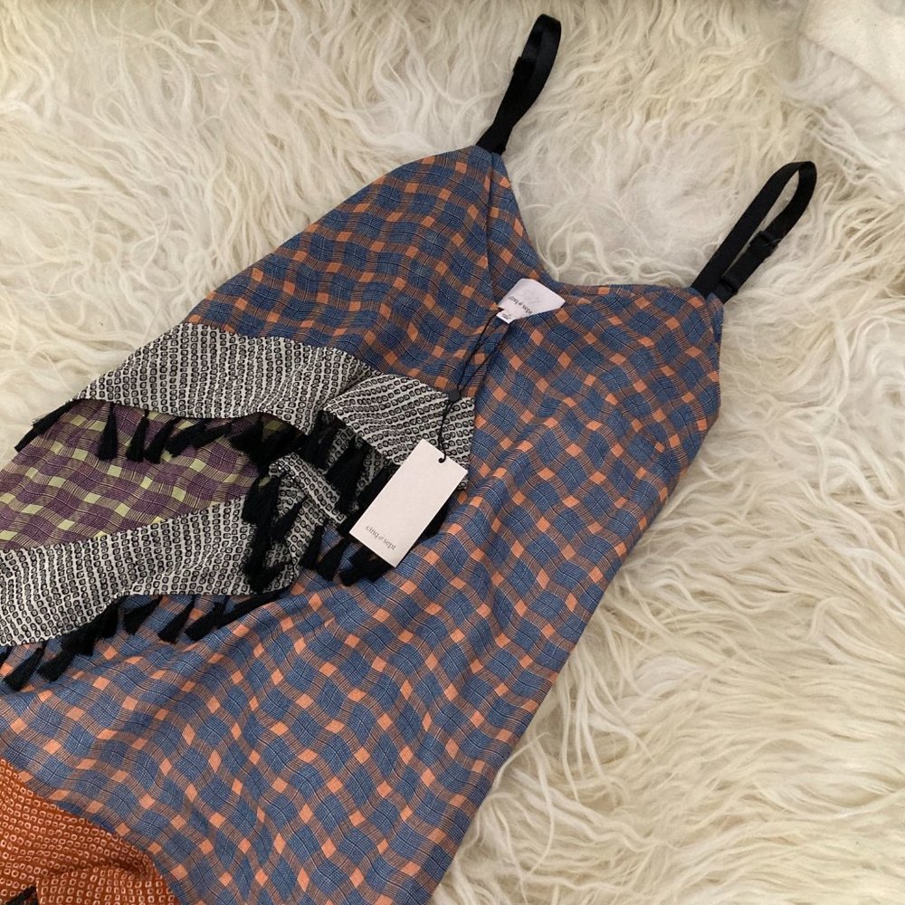 CINQ À SEPT Plaid Print Mini Dress - Picture 6 of 14